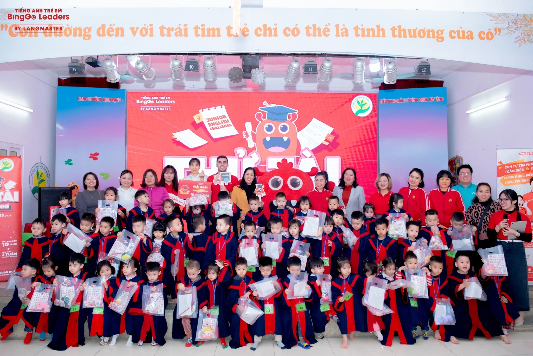 Cùng nhìn lại cuộc thi thử tài Anh ngữ Nhí 2024