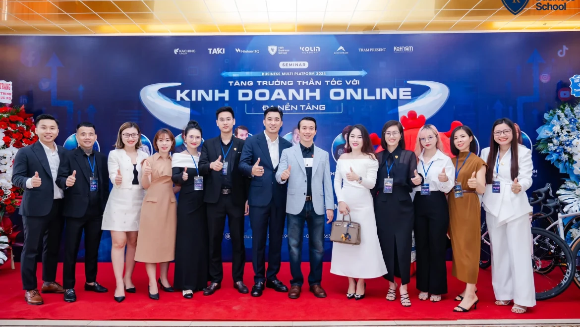 Hội thảo Business Multi Platform 2024 của Trường doanh nhân HBR