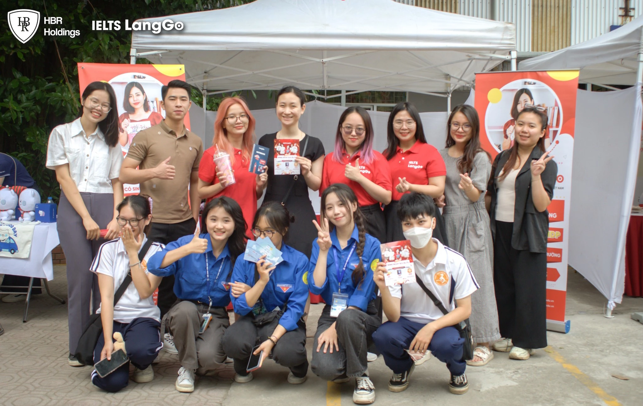 IELTS LangGo tại ngày hội chào tân sinh viên Học viện Ngân hàng