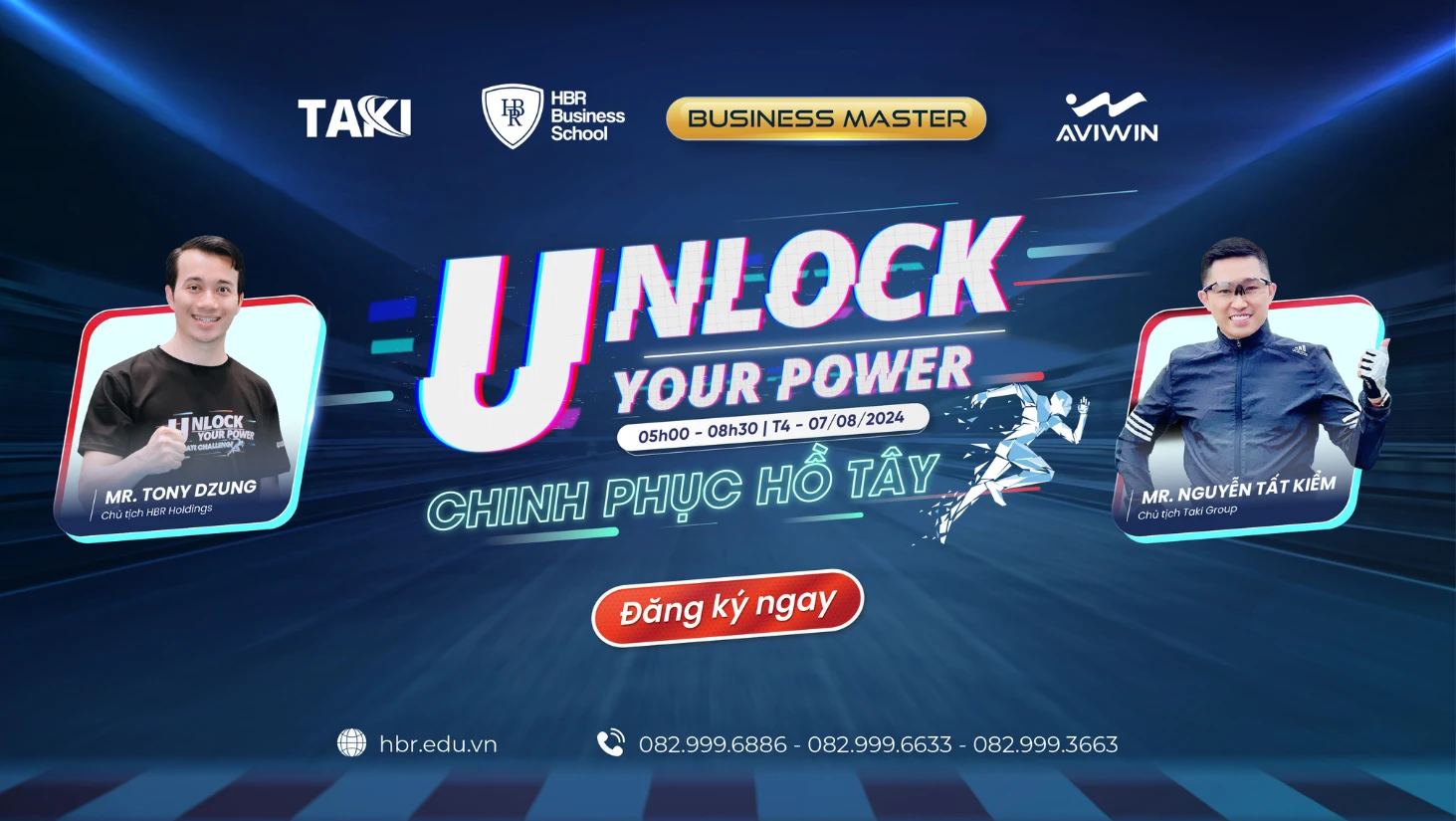 Phát động chương trình “Unlock Your Power - Chinh phục Hồ Tây”