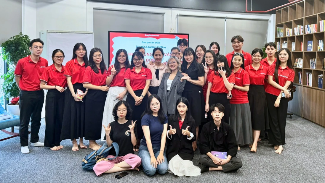 Chương trình đào tạo nội bộ dành cho đội ngũ Kinh doanh & Marketing BingGo Leaders