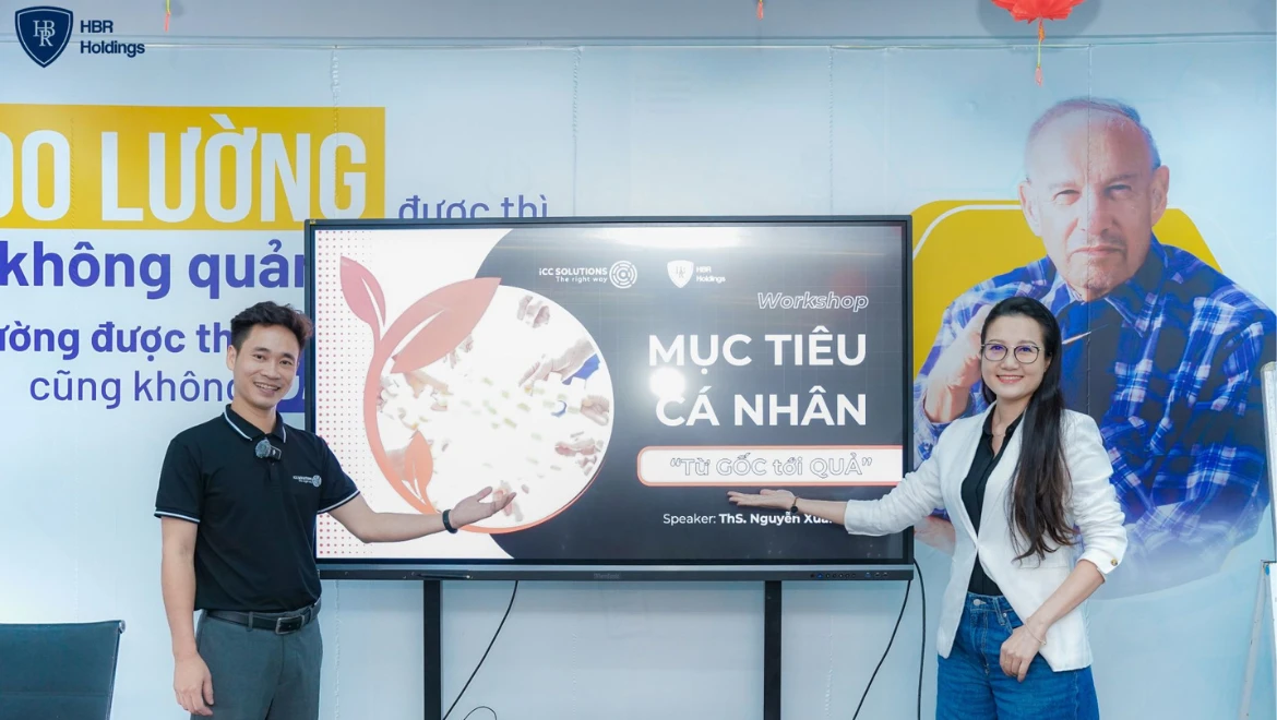 Đào tạo nội bộ: “Mục tiêu cá nhân - Từ gốc tới quả”