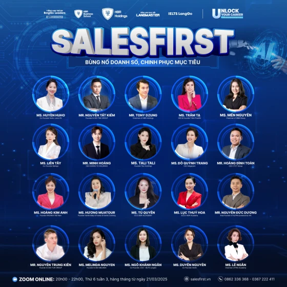 CHINH PHỤC ĐỈNH CAO DOANH SỐ CÙNG SALESFIRST 2025